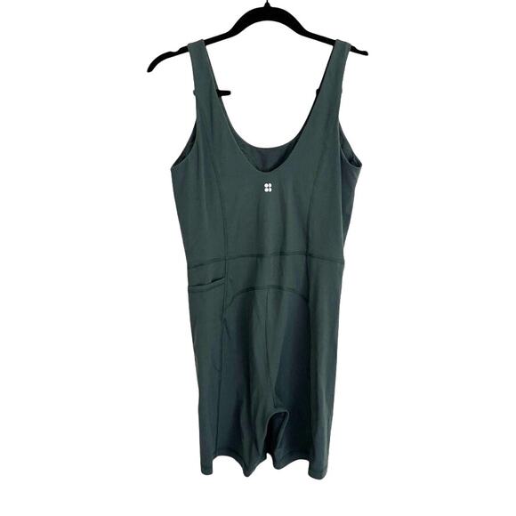 Sweaty Betty Super Soft Short Bodysuit - Size S - Green - Picture 5 of 7